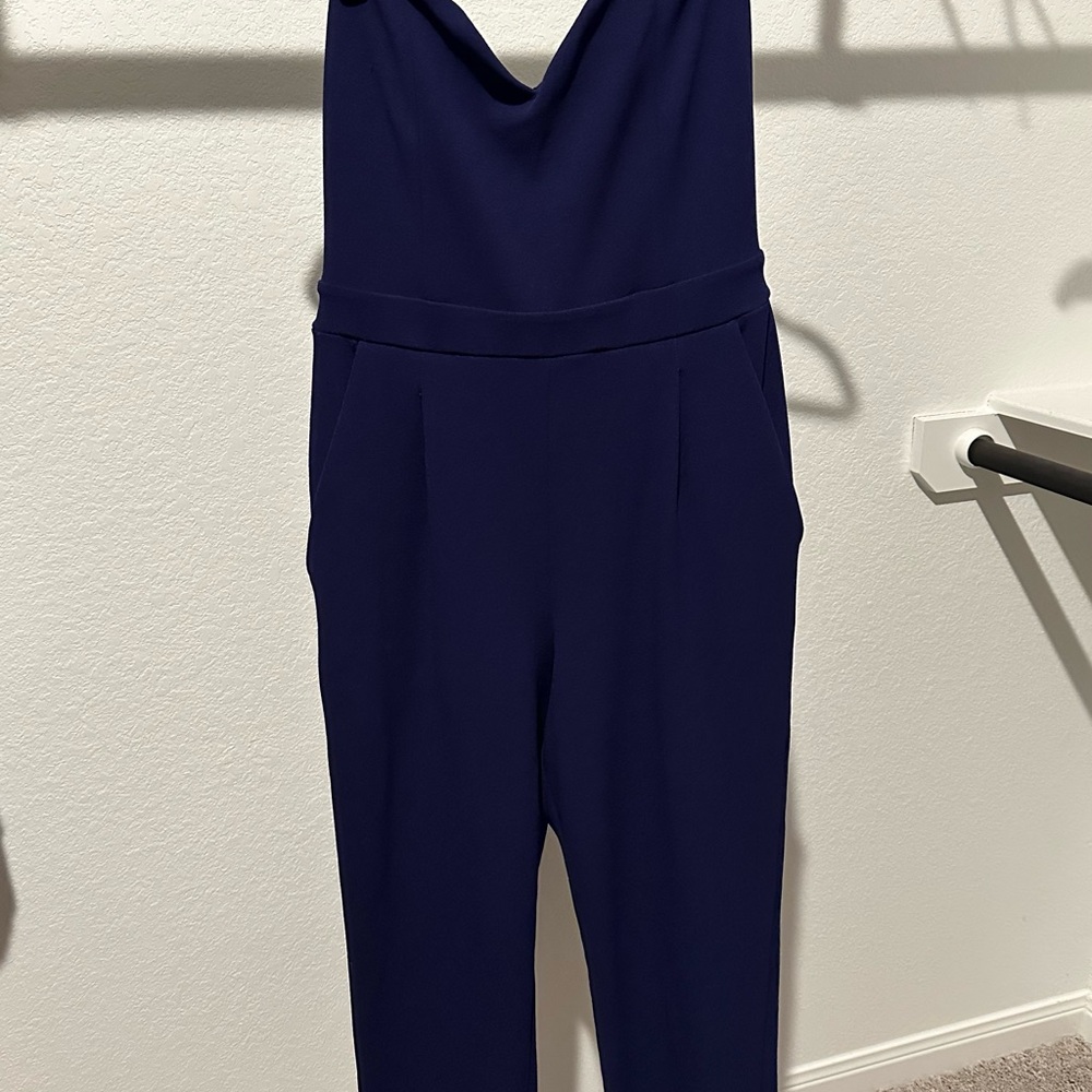 Elegant Navy Jumpsuit